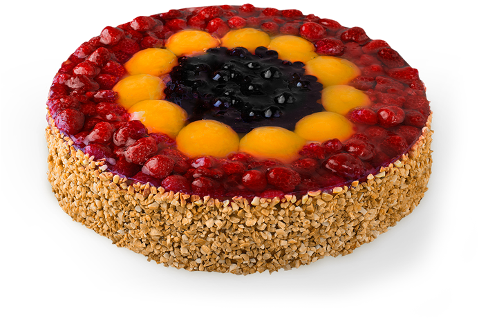 Fruit Cake "fantasy" - Fruit Cake (700x590), Png Download