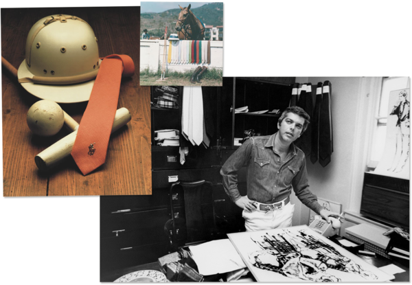 In 1967 Ralph Was Working For The Tie Manufacturer - Ralph Lauren First Collection (600x415), Png Download