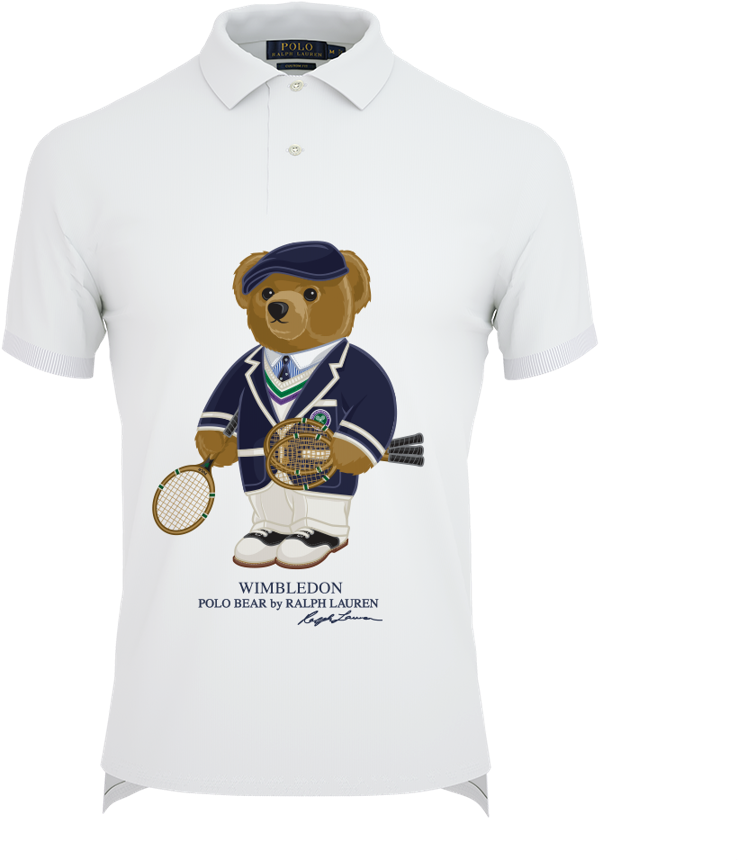 Ralph Lauren X Wimbledon - Ralph Lauren Bear Wimbledon (900x900), Png Download