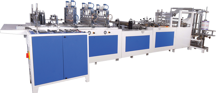 Centre Seal Cum Three Side Seal Machine - Assembly Line (936x456), Png Download