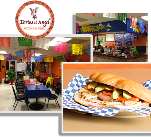 Tortas El Angel Is A Take On The Ubiquitous Mexican - Fast Food (520x600), Png Download