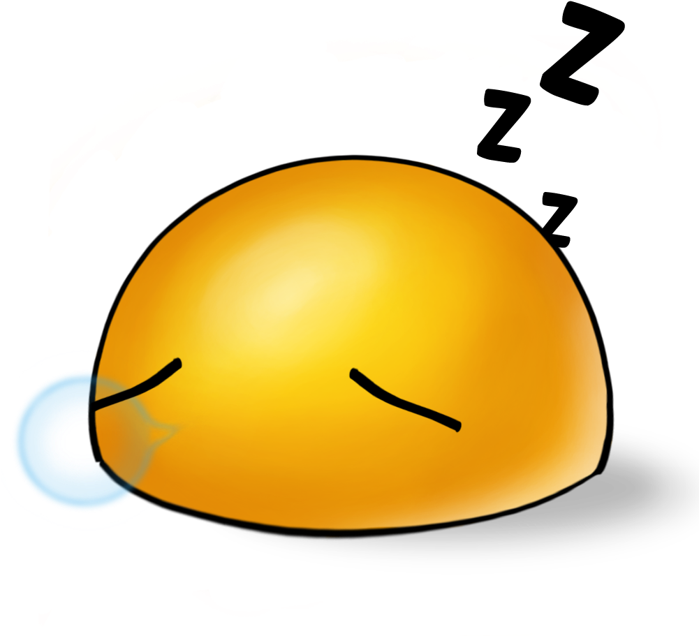 Emoticon Sleeping - Sleeping Gif Emoticon (1000x1000), Png Download