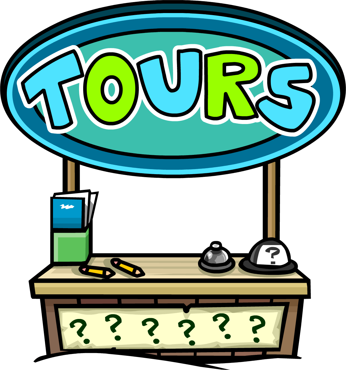 Tour Booth Fair 2012 - Club Penguin Tour Book (1169x1247), Png Download