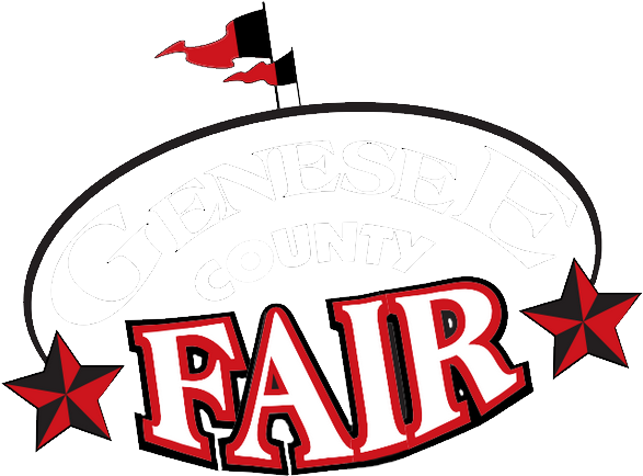 Banner Freeuse County Fair Clipart Black And White - Genesee County Fair (682x455), Png Download