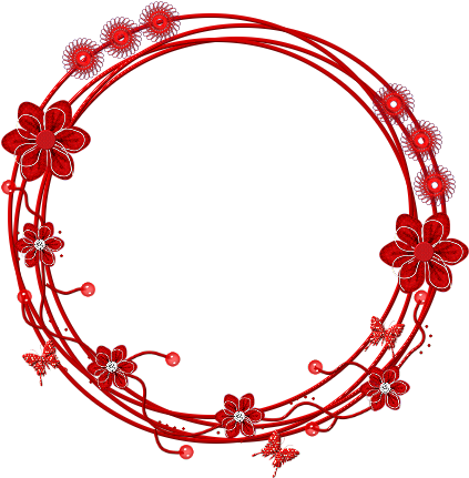 Marcos Con Flores Animadas - Render Flores Animada (500x500), Png Download