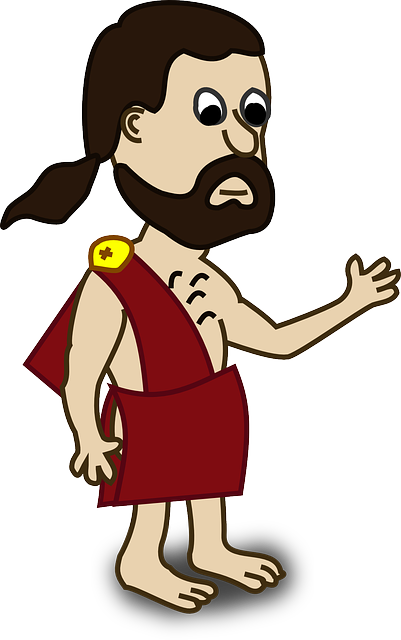 People, Man, Guy, Character, Person, Cartoon, Roman - Clipart Comic Character (401x640), Png Download