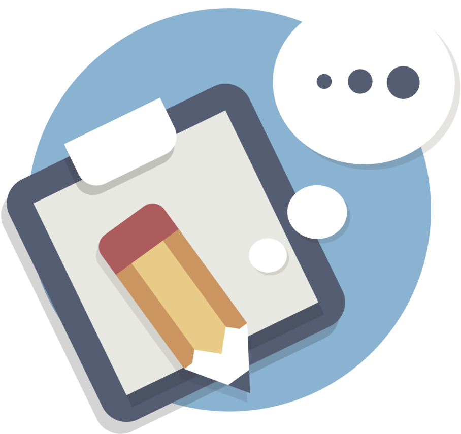 Stock Paper Pencil And In Color - Clip Art (1024x1024), Png Download