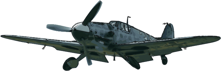Go To Image - Ww2 Fighter Plane Png (800x618), Png Download