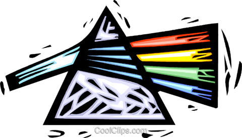 Prism Royalty Free Vector Clip Art Illustration - Prism Clipart (480x274), Png Download