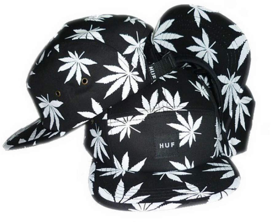 Huf 5 Panel Weed (900x900), Png Download