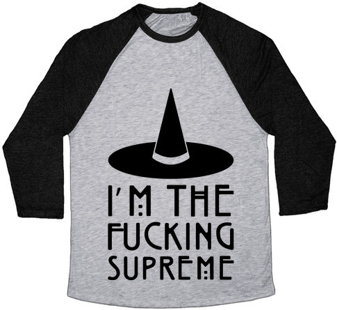 I'm The F***ing Supreme Parody Baseball Tee - No Way Jose Shirt (484x484), Png Download