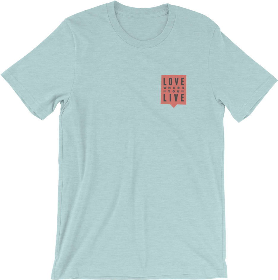 Front Back Mockup Front Wrinkled Heather Prism Ice - Two Samurai - Ultra Soft Shirt, 25 Colors (1000x1000), Png Download
