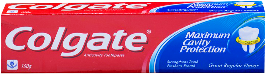 Colgate Tooth Paste Maximum Cavity Protection 100 Gm - Colgate Toothpaste Active Salt Neem (1000x1000), Png Download