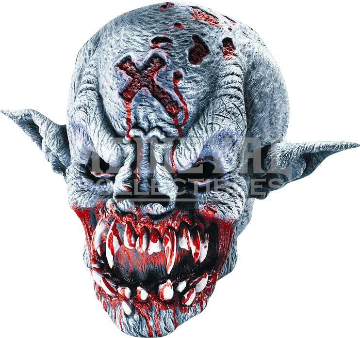 Vampire Demon Mask - Awesome Monster Halloween Costumes (747x747), Png Download