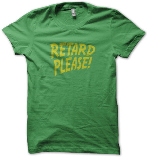 Retard Please T-shirt - Popeye T Shirt Buy Online India (300x400), Png Download