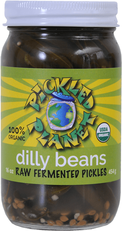 Dilly Beans - Beat Kraut, 6 Of 16 Oz, By Pickled Planet (533x800), Png Download