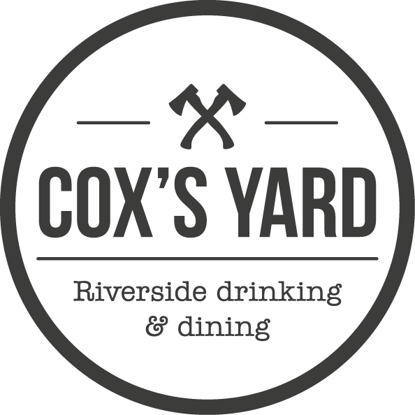 Cox's Yard Logo Riverside Bar And Restaurant In Stratford - Coinmarketcap Logo (594x594), Png Download
