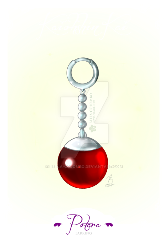 Freeuse Download Earring By Bella Colombo On Deviantart - Brinco Potara Png (600x834), Png Download