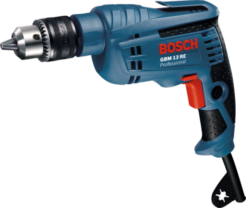 Hand Drill Machine - Bosch Gbm 13 Re Professional (500x423), Png Download