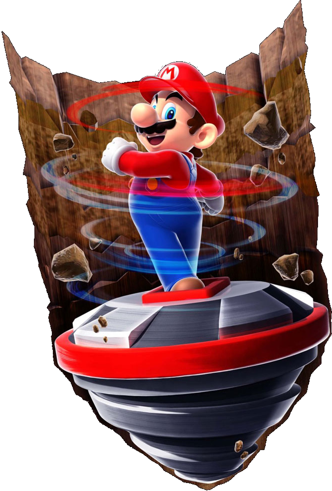 Spin Drill - Mario Galaxy 2 Power Ups (666x984), Png Download