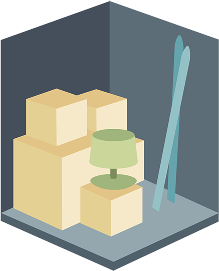 Storage Units - Self Storage (450x549), Png Download