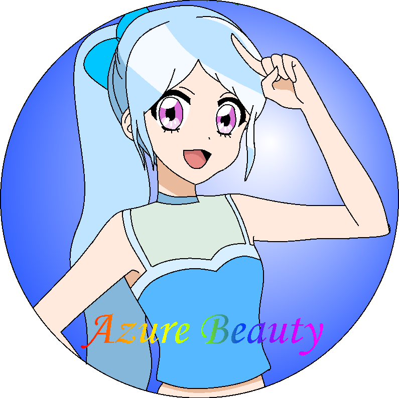Azure Beauty-icon - Cartoon (795x794), Png Download