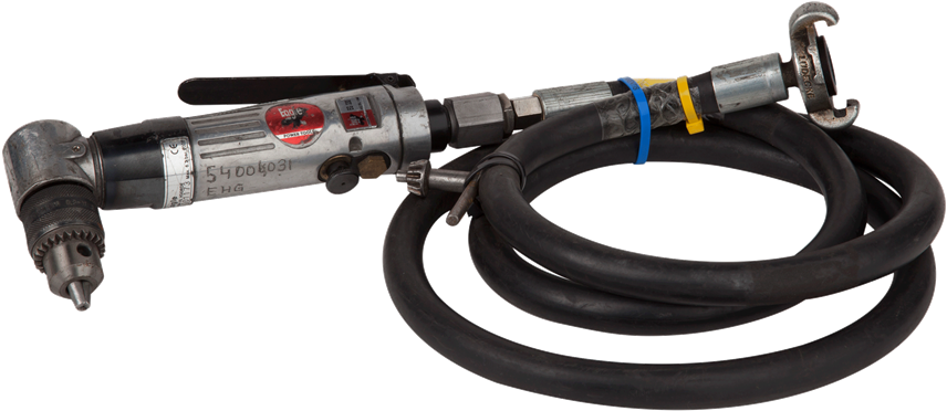 Drill Right 10 Mm Pneumatic - Drill (1024x682), Png Download