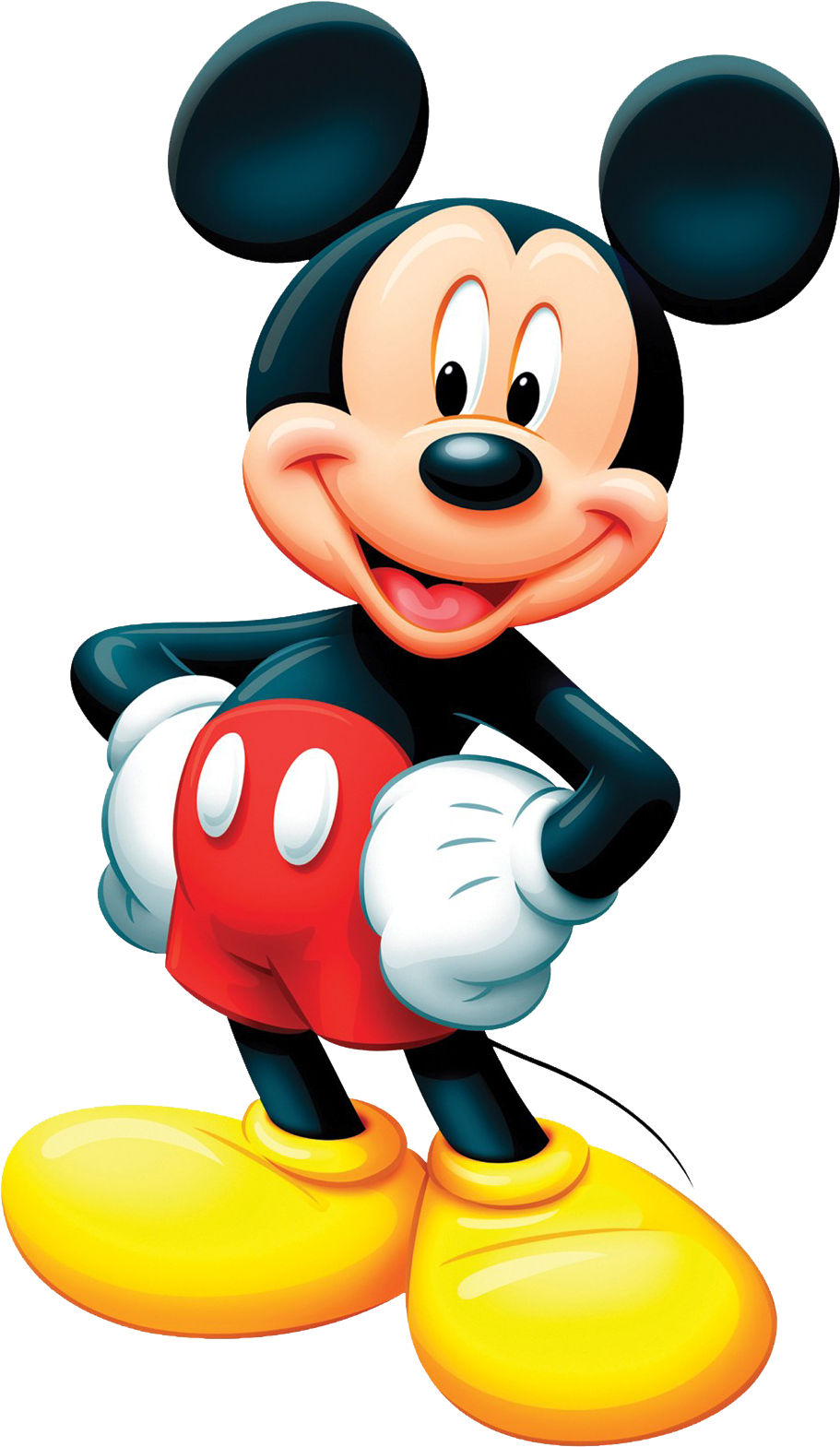Tutoriales De Photoshop Y Coreldraw Minnie Mouse En - Mickey Mouse (955x1600), Png Download