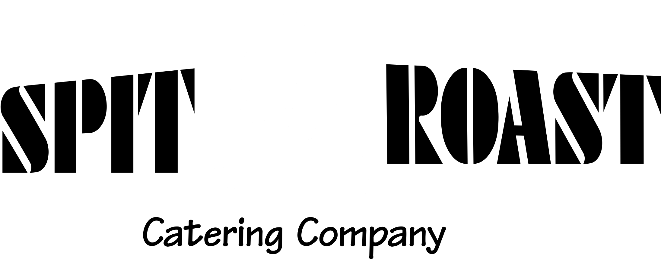 Spit Roast Catering Co Logo Black And White - Barbecue Grill (2400x2400), Png Download