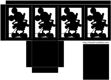 Mickey Mouse Paper Lanterns - Graphic Design (460x356), Png Download