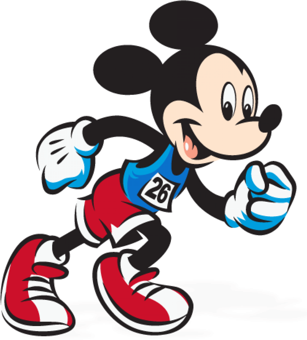 Mickey Mouse Clipart Disney - Walt Disney World Marathon 2019 (1112x1214), Png Download