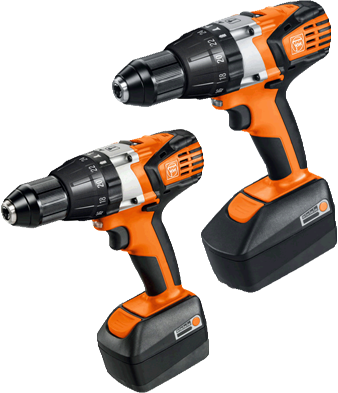 Fein Abs 14/18 Cordless Hammer Drill/driver - Asb 18 (338x393), Png Download
