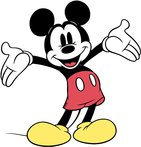 Mickey Mouse - ) - Disney Nail Art 2017 (500x515), Png Download