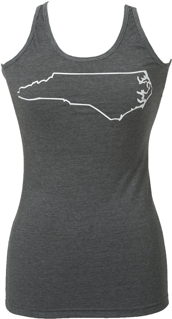 Nc Outline Tank - Active Tank (600x1094), Png Download
