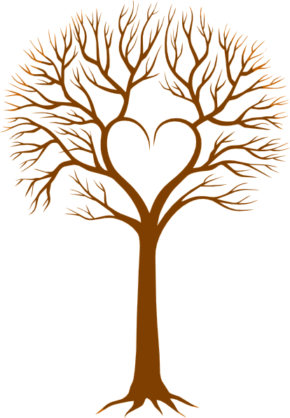 Family Tree Drawing Ideas - Family Tree With Roots (414x597), Png Download