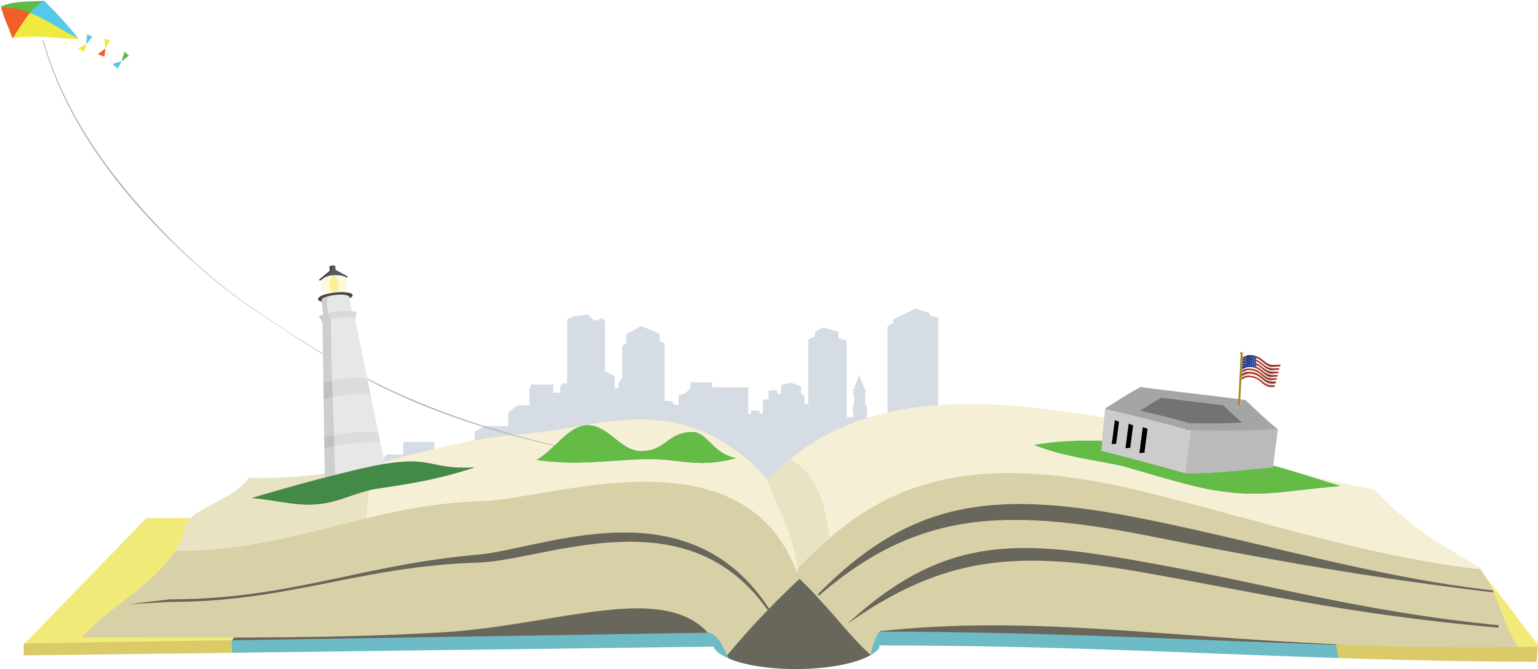 Boston Harbor Island Ferry Discount Passes (3074x1324), Png Download