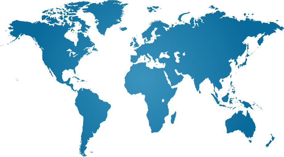 Dealer Locator - World Map Easy To Trace (920x509), Png Download