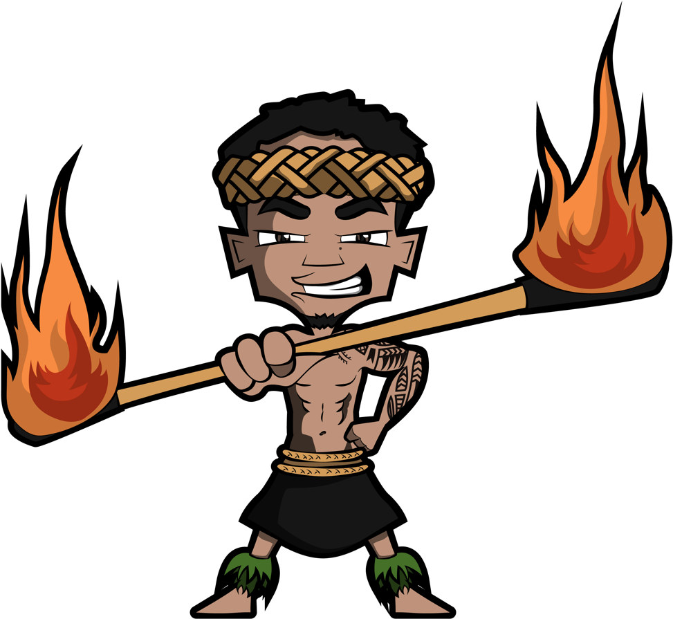 Services - Hawaiian Fire Dancer Clip Art (1024x1024), Png Download