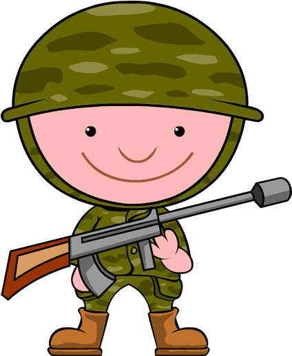 Soldier Clipart - Clip Art (600x630), Png Download