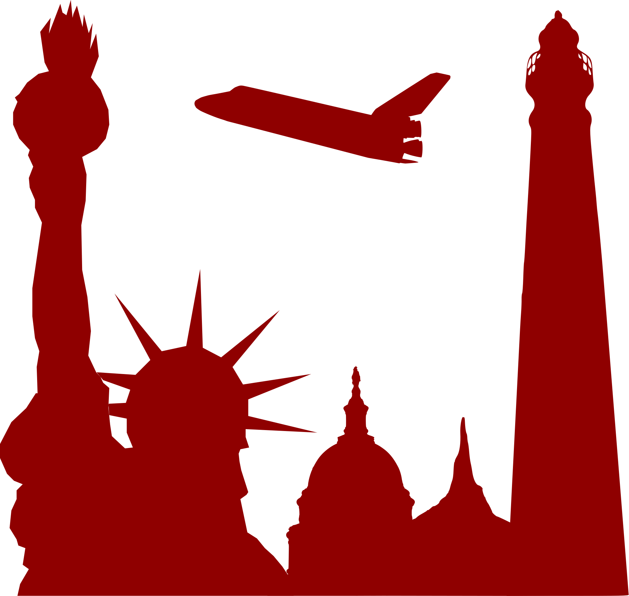 Open - Statue Of Liberty (2000x1893), Png Download