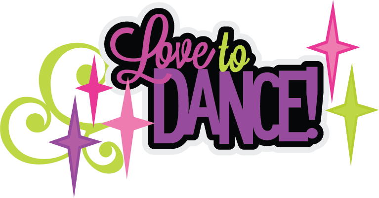 I Love To Dance Clip Art - Love Dance Clipart (767x402), Png Download