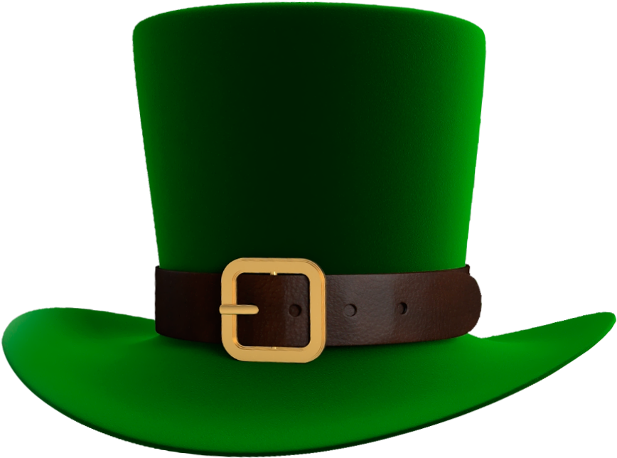 St Patrick's Day Hat Png (894x698), Png Download