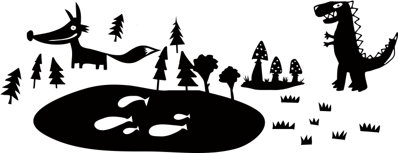 3glav Adventures World Fox - Illustration (786x342), Png Download