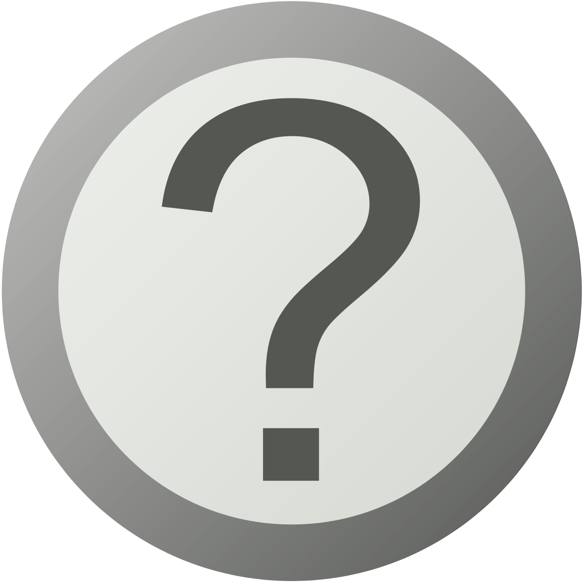 Question Mark (1200x1200), Png Download