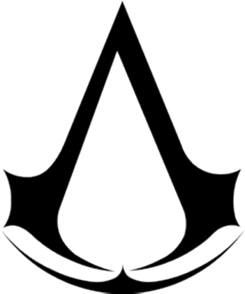 Assassins Creed Unity Clipart Silent - Assassins Creed Symbol Png (420x420), Png Download