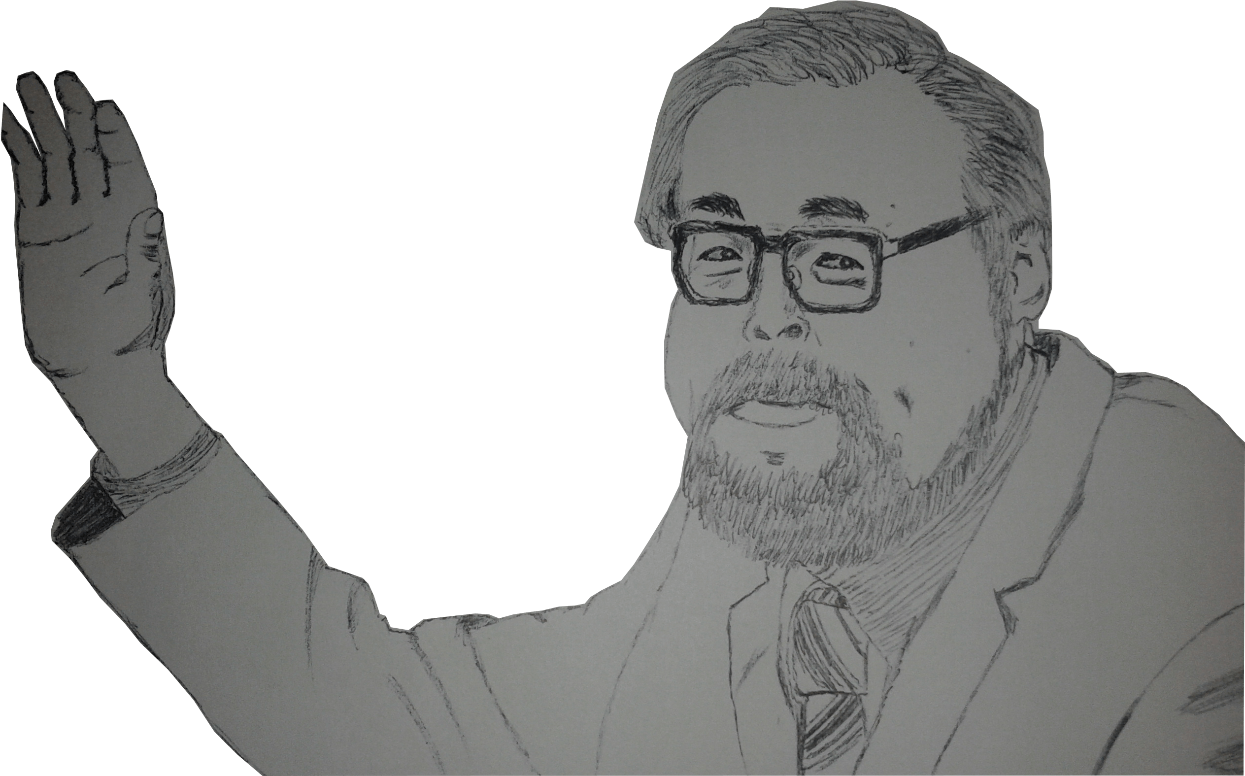 Thumb Hayao Transprent Png - Drawing (2544x1624), Png Download