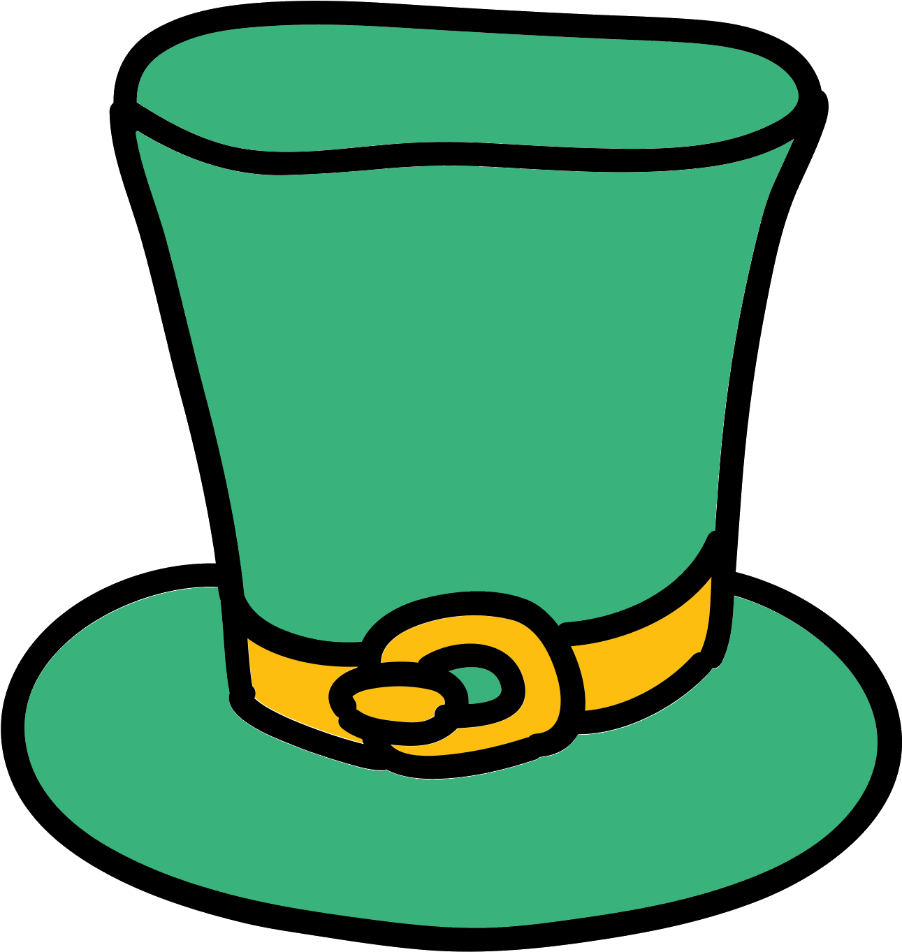 Sombrero Del Leprechaun Icon - Hat (1600x1600), Png Download