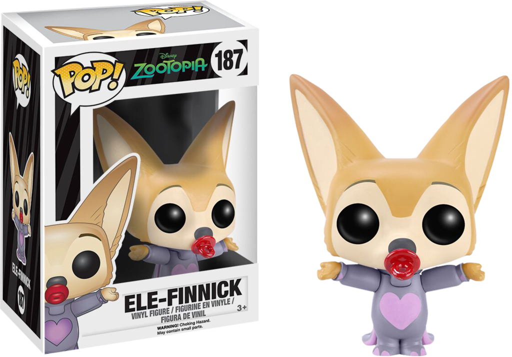 Zootopia Funko Pop Ele-finnick - Funko Pop Zootopia (480x335), Png Download