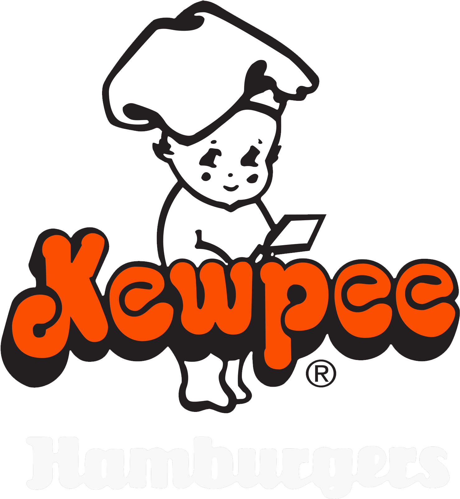 Kewpee Hamburgers Has Been Serving Up Fresh Hamburgers - Kewpee Logo (1500x1610), Png Download