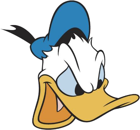 Donald Duck Clipart Mad - Donald Duck Angry Clipart (460x430), Png Download
